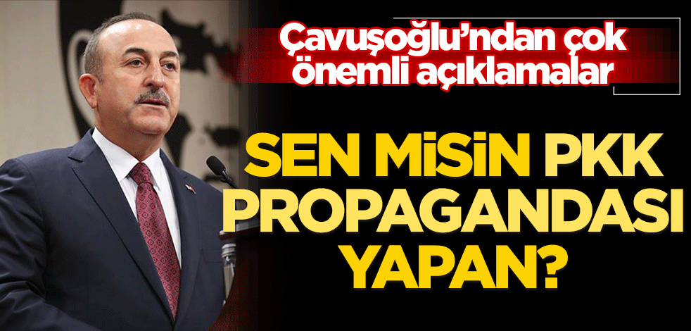 Çavuşoğlu'ndan İsveç açıklaması!