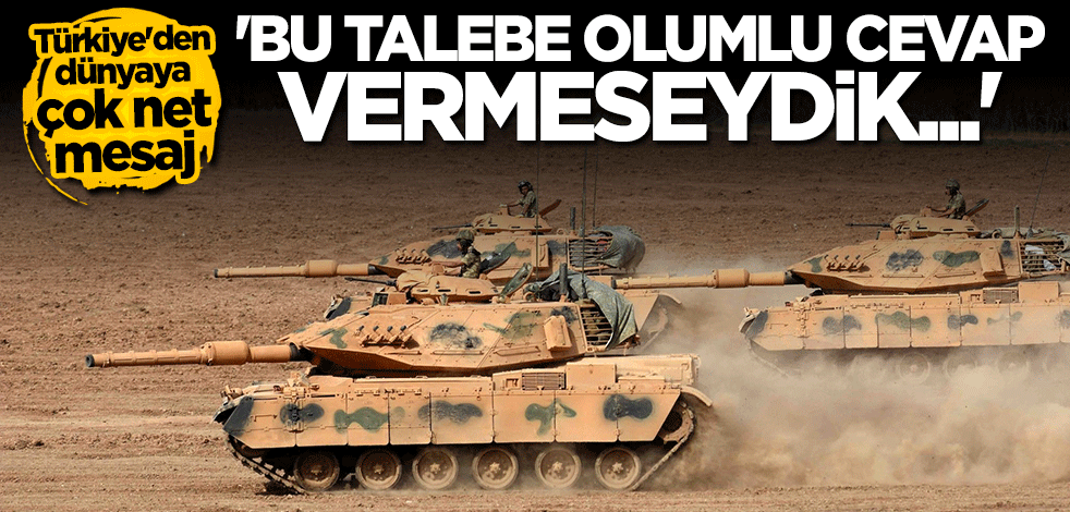 Çavuşoğlu'ndan Libya mesajı: Talebe olumlu cevap vermeseydik...