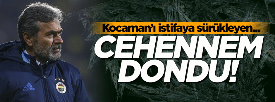Cehennem dondu! İşte Aykut Kocaman'ı 'istifa' sürecine iten nedenler...