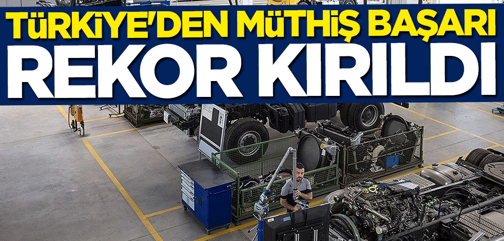 Çekici ihracatında tüm zamanların rekoru! 1 milyar doları aştı