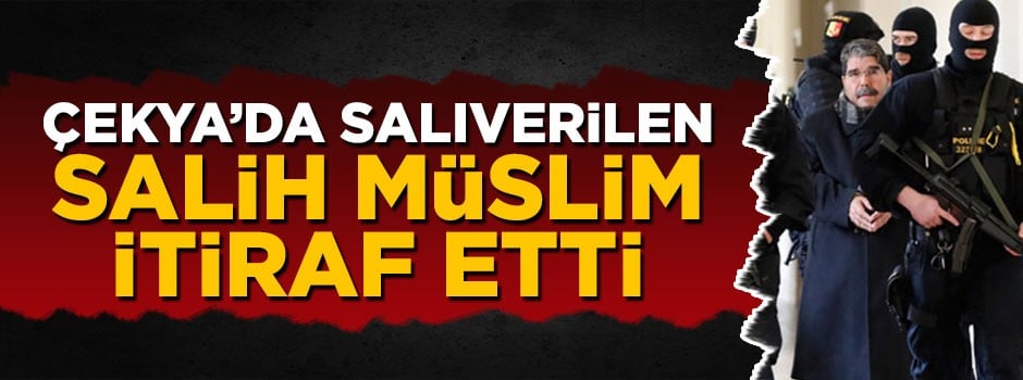 Çekya'da salıverilen Salih Müslim'den Esed itirafı