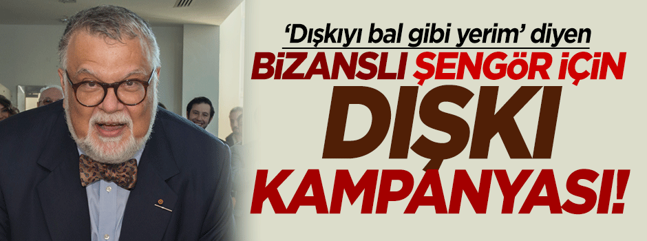 Celal Şengör için 'dışkı' kampanyası!