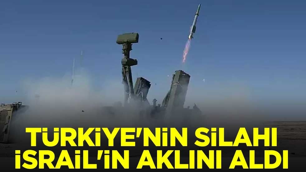 Türkiye'nin silahı İsrail'in aklını aldı