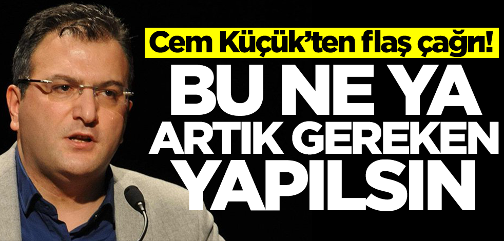 Cem Küçük canlı yayında çılgına döndü: Bu ne ya? Artık gereken yapılsın