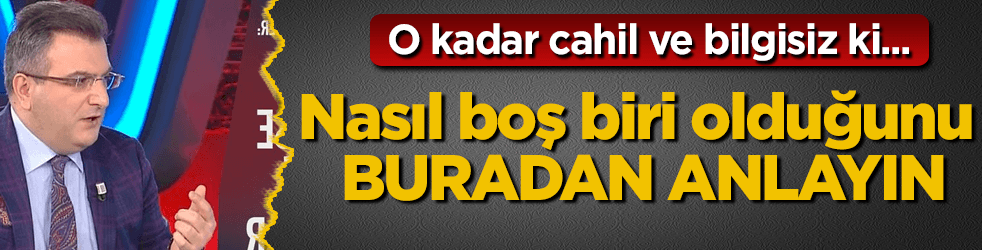 Cem Küçük'ten o isme çok sert tepki: O kadar cahil ki...
