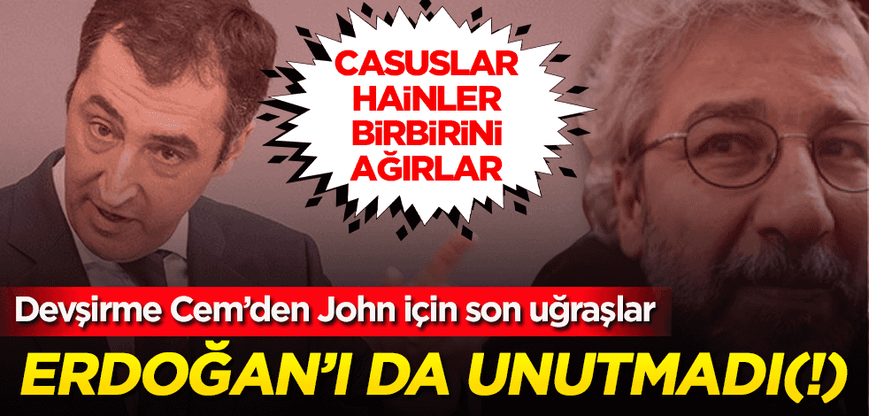 Cem Özdemir, Can Dündar'ın mal varlığını kurtarma peşinde!