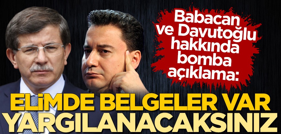Cem Uzan'dan Ali Babacan ve Ahmet Davutoğlu hakkında bomba açıklama: Elimde belgeler var, yargılanacaksınız