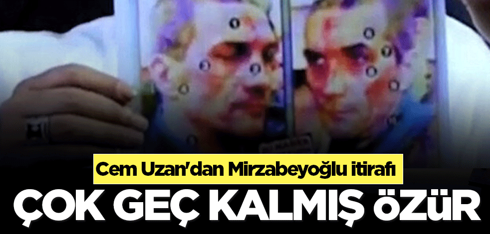 Cem Uzan'dan geç kalmış özür! Merhum Salih Mirzabeyoğlu'ndan özür diledi