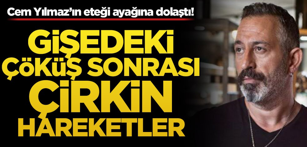 Cem Yılmaz’dan gişedeki çöküş sonrası çirkin hareketler!