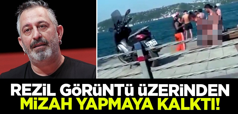 Cem Yılmaz'dan tepki çeken paylaşım! Bebek'teki rezil görüntüler üzerinden mizah yapmaya kalktı..