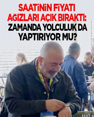 Cem Yılmaz’ın saatinin fiyatı ağızları açık bıraktı: Zaman da yolculuk da yaptırıyor mu?