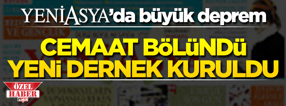 Cemaaat ikiye bölündü, tepkiler dinmiyor!
