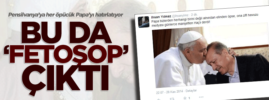 Cemaat'e her öpücük Papa'yı hatırlatıyor