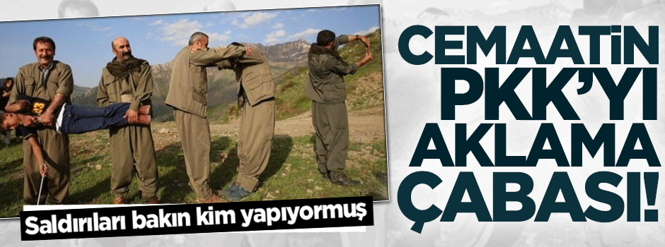 Cemaat'in terör örgütü PKK'yı aklama çabası