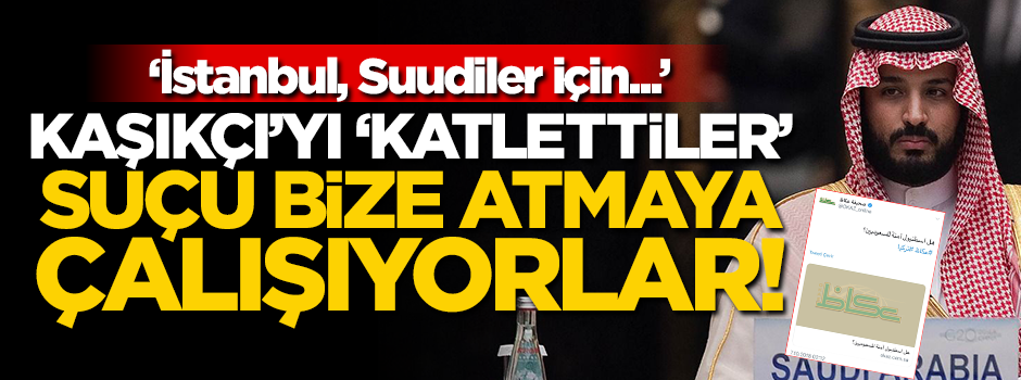 Cemal Kaşıkçı'yı bahane ettiler... OKAZ gazetesinden skandal "İstanbul" haberi