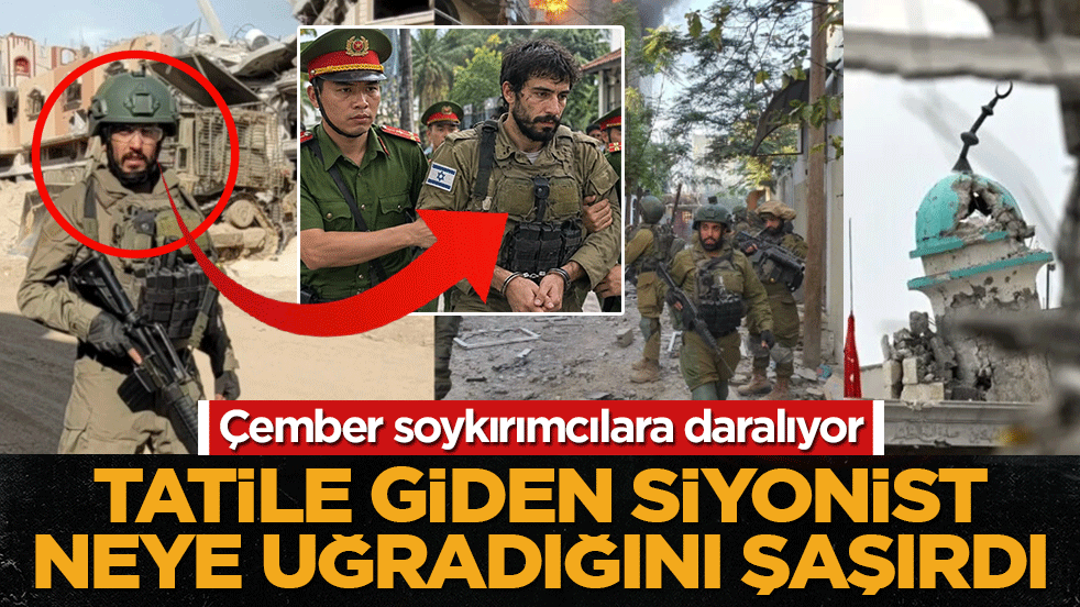 Çember soykırımcılara daralıyor: Tatile giden Siyonist neye uğradığın şaşırdı