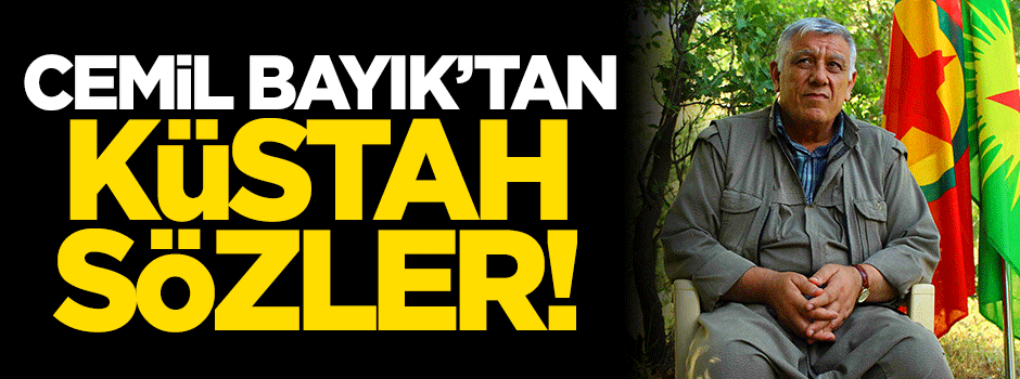 Cemil Bayık'tan küstah 'darbe' açıklaması