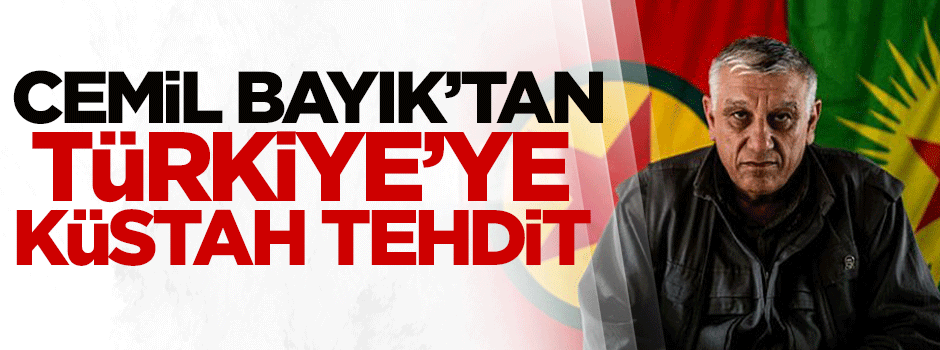 Cemil Bayık'tan Türkiye'ye küstah tehdit!