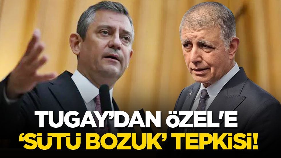 Cemil Tugay, Özgür Özel'in ‘sütü bozuk’ hakaretine cevap verdi