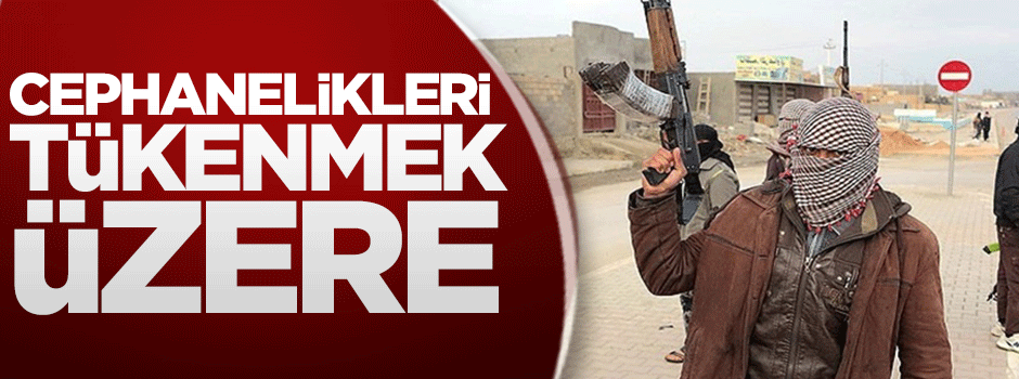 Cephanelikleri tükenmek üzere!