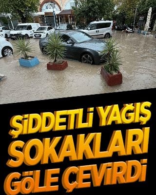 Çeşme’de felaket anları!