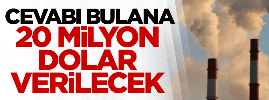 Cevabı bulana 20 milyon dolar verilecek