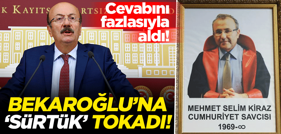 Cevabını fazlasıyla aldı! Mehmet Bekaroğlu’na ‘sürtük’ tokadı
