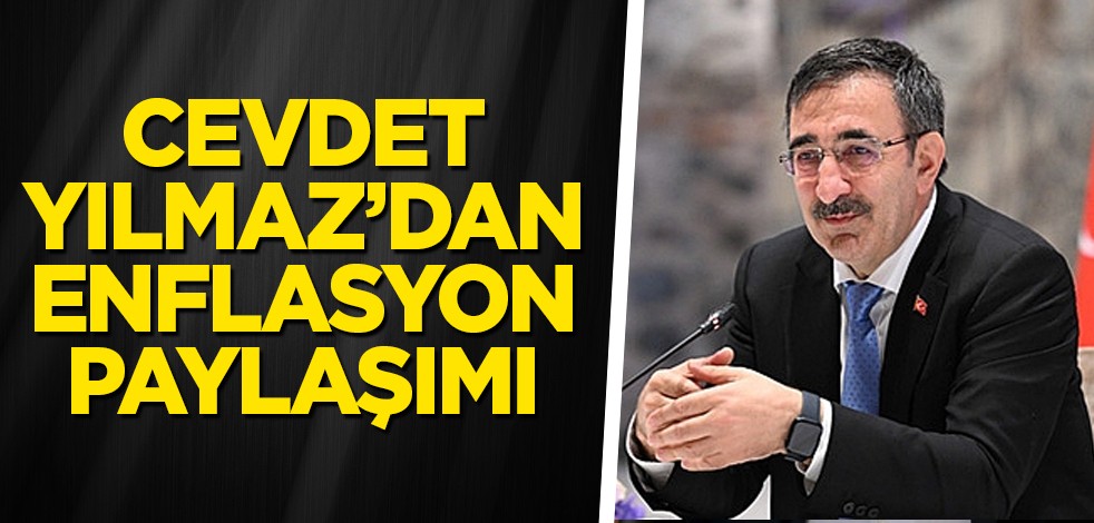 Cevdet Yılmaz'dan enflasyon açıklaması