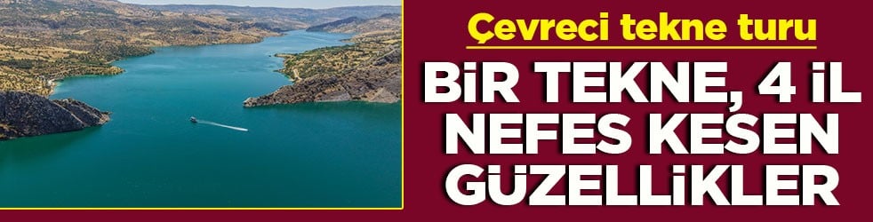 Çevre dostu tekne 4 ilin güzelliklerini keşfe çıkarıyor