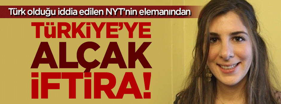 Ceylan Yeğinsu'dan Türkiye'ye alçak iftira!