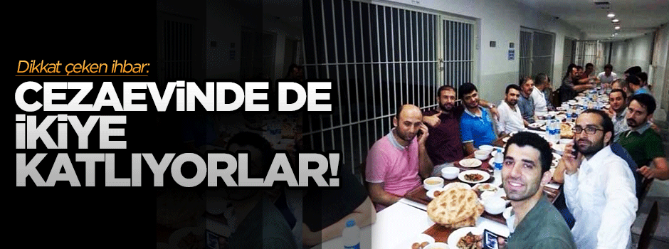 Cezaevinden de tivitliyorlar