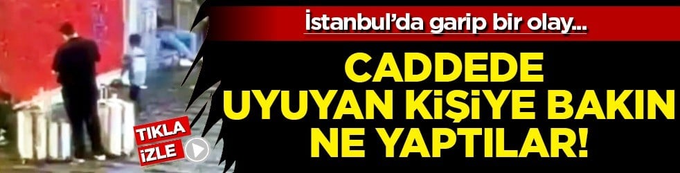 Cezaevine gönderildi: Caddede uyuyan şahısın cep telefonunu çaldı! Şok olay neye uğradığını şaşırdı