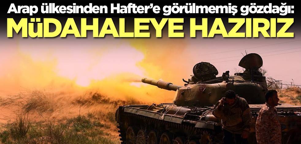 Cezayir'den Hafter’e görülmemiş gözdağı: Müdahale ederiz