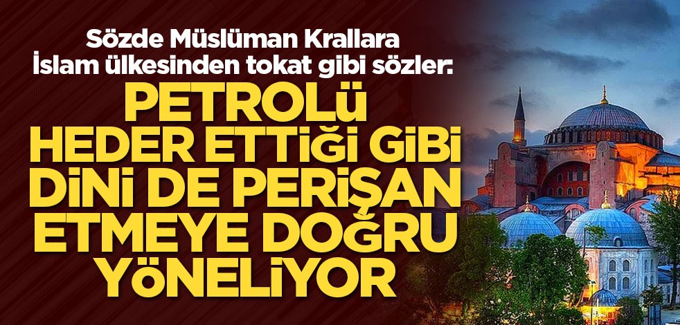Cezayirli milletvekilinden İslam ülkelerine Ayasofya Camisi tepkisi