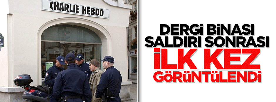 Charlie Hebdo dergisi saldırıdan sonra ilk kez böyle görüntülendi