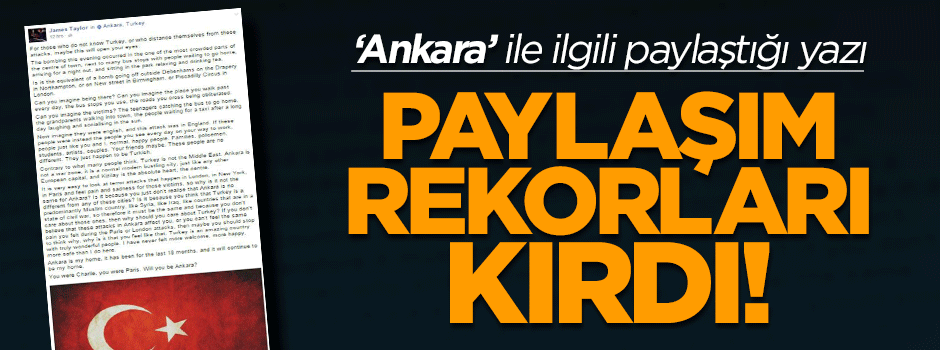 ''Charlie oldunuz, Paris oldunuz, peki ya Ankara?''
