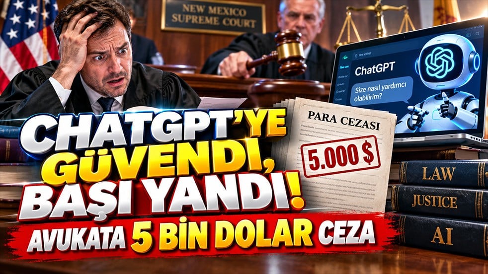ChatGPT’ye güvendi, mahkemede başı yandı! Avukata 5 bin dolar ceza