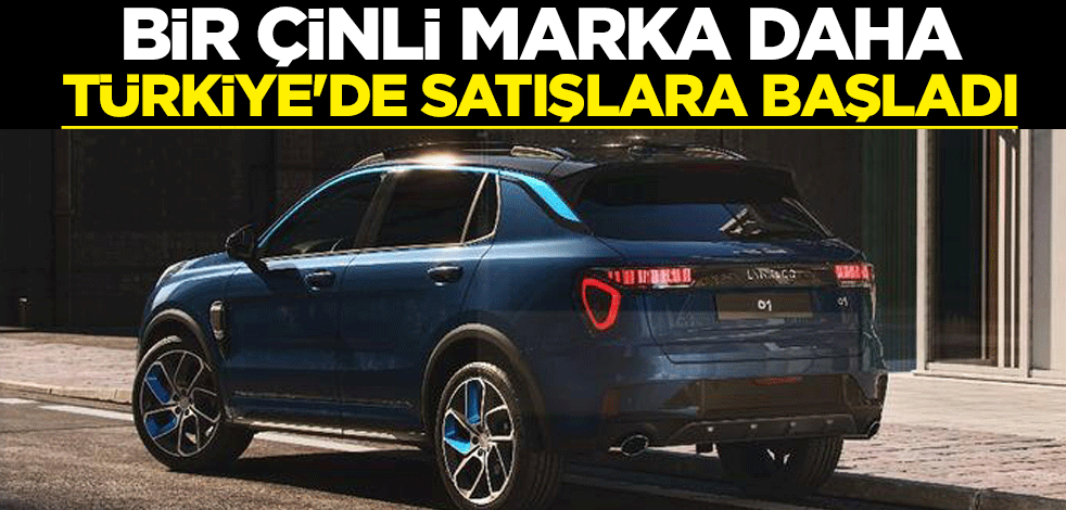 Chery'den sonra... Bir Çinli marka daha Türkiye'de satışlara başladı