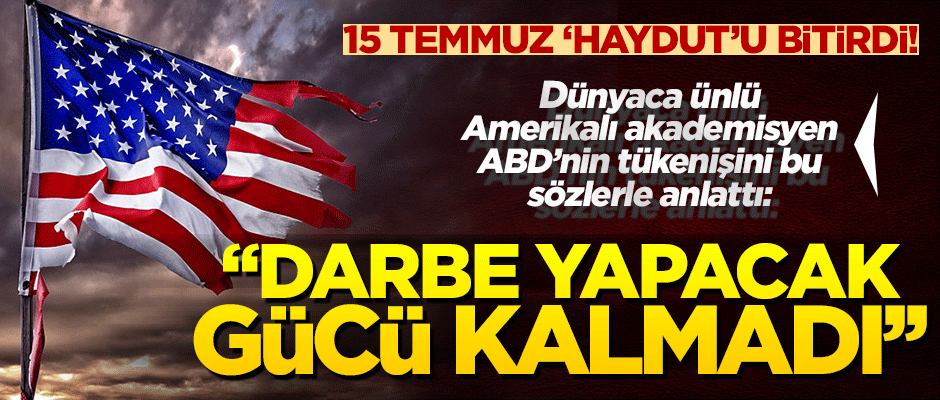 Chomsky: ABD artık canı istediği gibi darbe yapamaz!