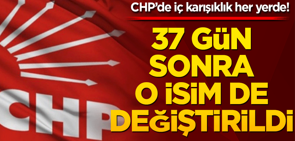 CHP 37 gün sonra Çivril’de aday değiştirdi