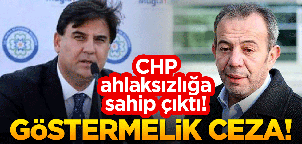 CHP ahlaksızlığa sahip çıktı! Tanju Özcan ile Alim Karaca'ya göstermelik ceza