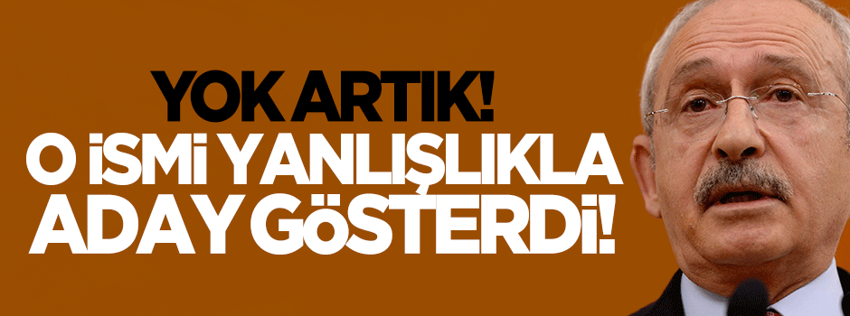 CHP, Ali Özgündüz'ü yanlışlıkla aday gösterdi!