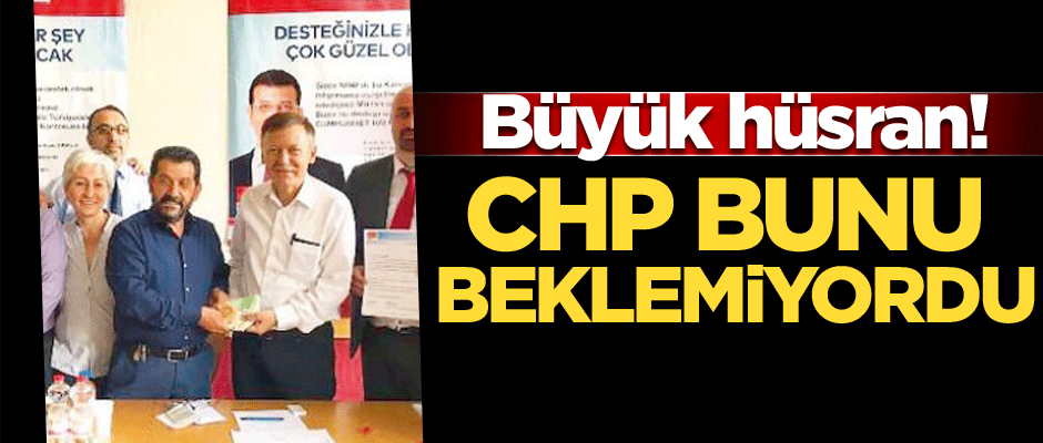 CHP bunu beklemiyordu... Büyük hüsran!