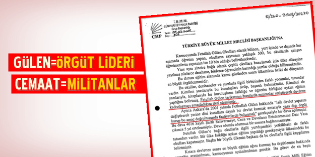 İşte CHP ve Kılıçdaroğlu'nun Gülen örgütüne bakışı