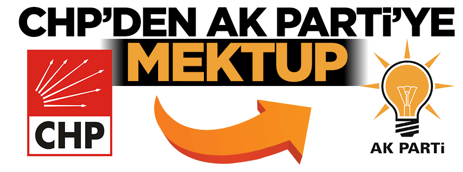 CHP Davutoğlu'na mektup gönderdi