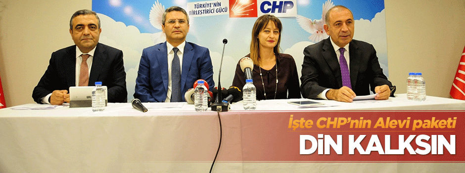 CHP, din derslerinin kaldırılmasını talep etti