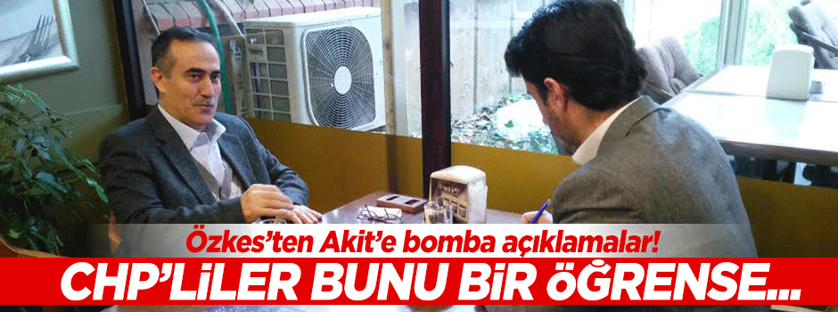 CHP dine öcü gibi bakıyor
