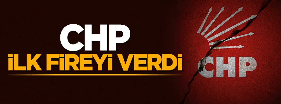 CHP dokunulmazlıklarda ilk fireyi verdi