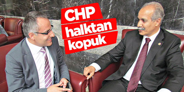 CHP halktan kopuk
