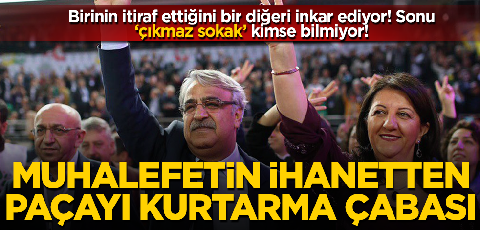CHP-HDP-SP ve İYİ Parti'nin 'gizli anayasa' çırpınışları! HDP'li Mithat Sancar inkar etti